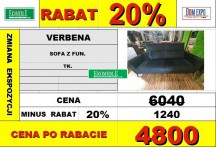 VERBENA KANAPA 3RBI2 TK. VELVET 